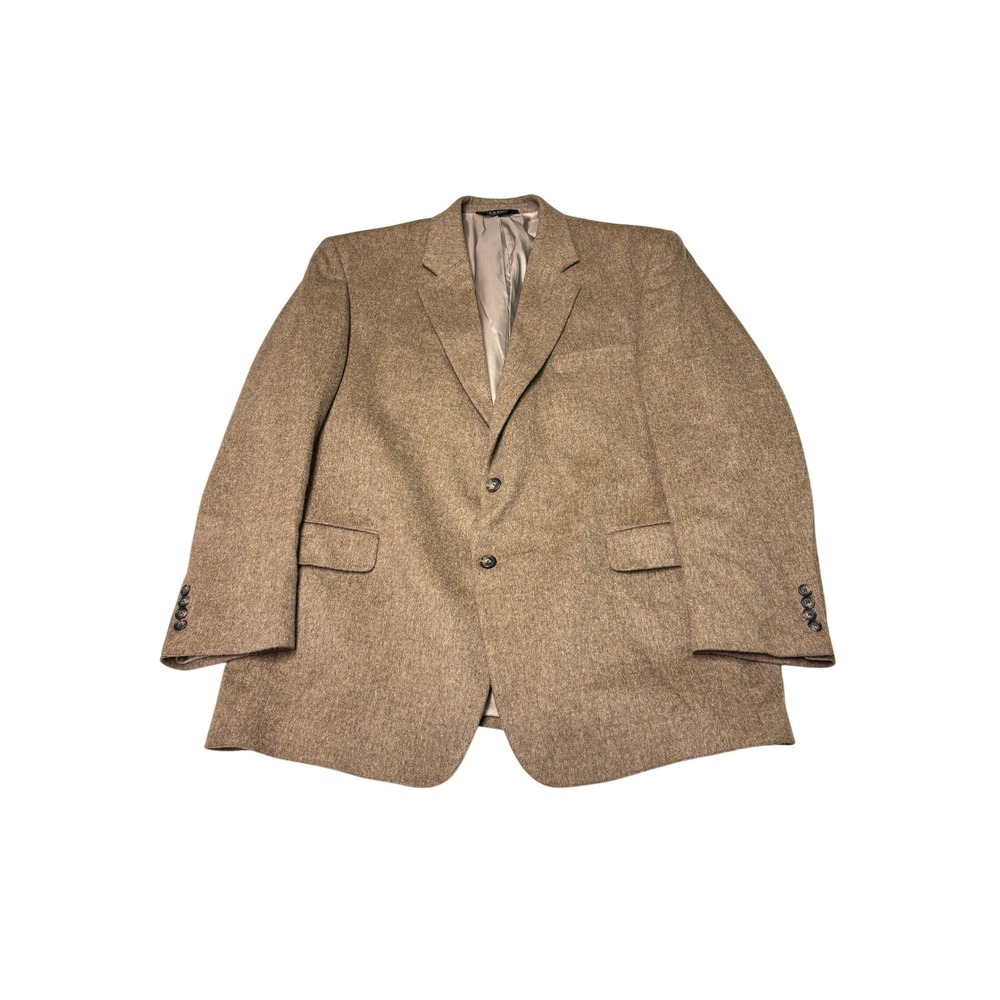 Jos. A. Bank 100% Camelhair Blazer Sport Coat Tan Mens 48R 7039 Classic Fit